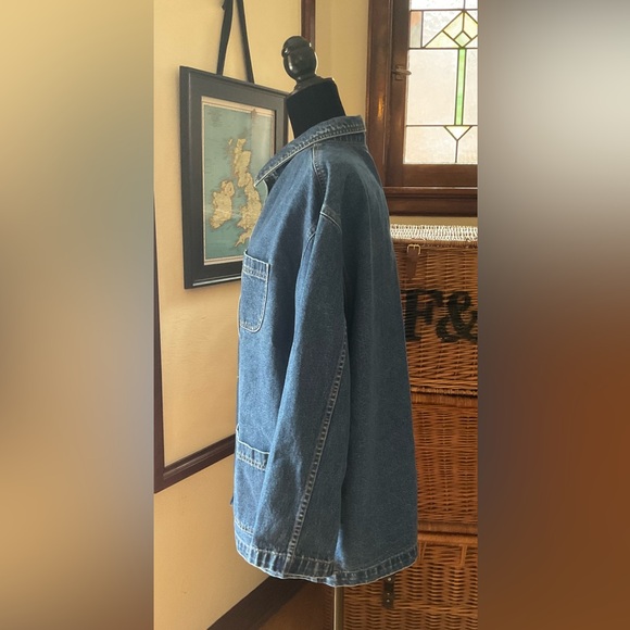 Liz Claiborne Denim Barn Coat - Picture 4 of 11